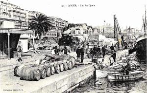 1513- Alger - Sur les Quais